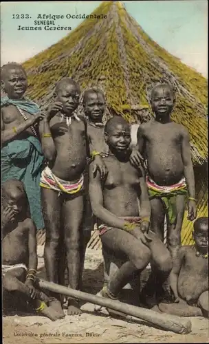 Ak Afrique Occidentale, Senegal, Jeunes Cereres