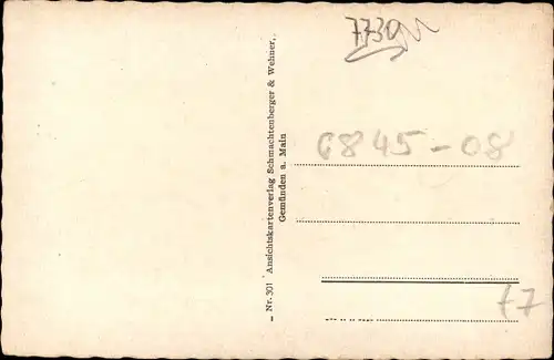 Ak Villingen im Schwarzwald, Hollerithgebäude