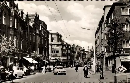 Ak Rheinhausen Duisburg im Ruhrgebiet, Friedrich Alfred Straße
