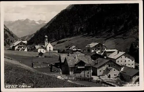 Ak Vent Sölden in Tirol, Teilansicht