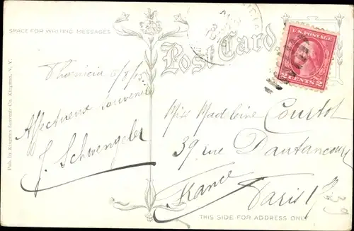 Ak Summer Sleighing in the Catskills, Rind, Transport, Bauer