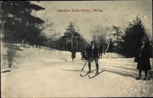Ak Canadian Sport Series, Skiing, Skiläufer
