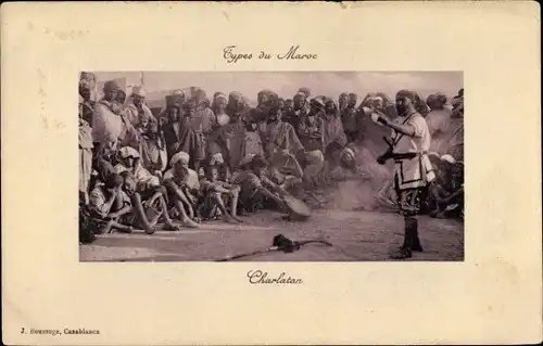 Ak Types du Maroc, Charlatan, Maghreb