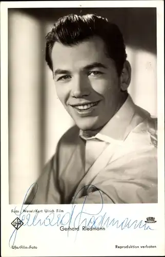 Ak Schauspieler Gerhard Riedmann, Frühling in Berlin