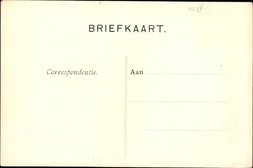 Ak Assen Drenthe Niederlande, De Vaart omstreeks 1830