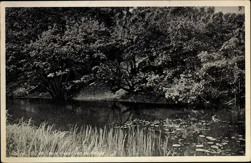Ak Ommen Overijssel Niederlande, Bij de Steile Oever van de Regge