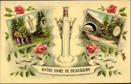 Litho Beauraing Wallonien Namur, Notre Dame
