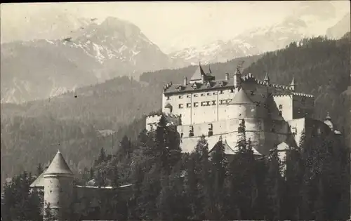 Ak Werfen in Salzburg, Festung Hohenwerfen