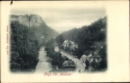 Ak Matlock Dale Derbyshire England, High Tor