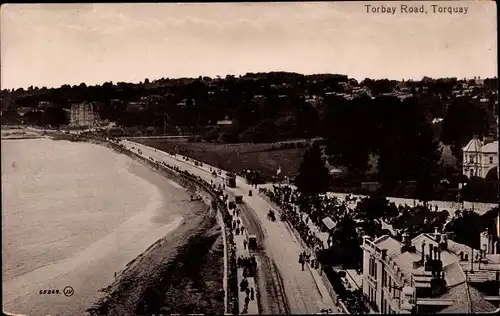 Ak Torquay Devon England, Torbay Road