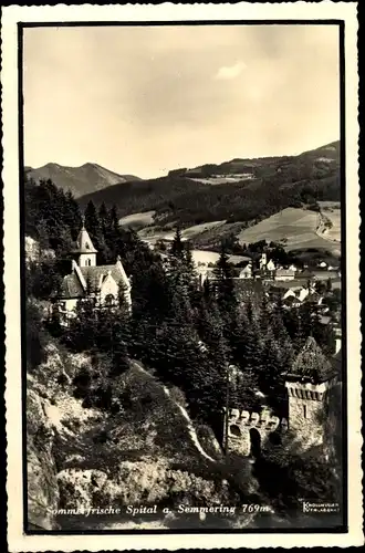 Ak Spital am Semmering Steiermark, Panorama