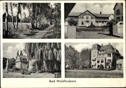 Ak Bad Waldliesborn Lippstadt in Westfalen, Kirche, Kurhaus