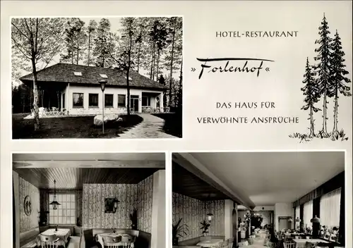 Ak Feldrennach Straubenhardt im Schwarzwald, Hotel Forlenhof