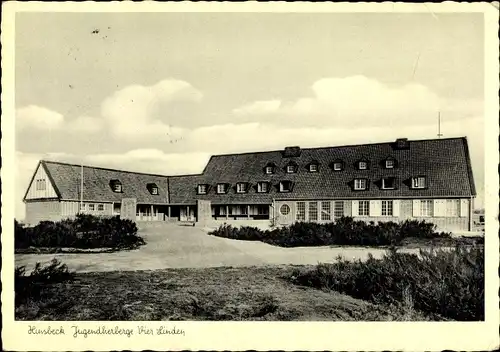 Ak Hinsbeck Nettetal am Niederrhein, Jugendherberge Vierlinden, Außenansicht