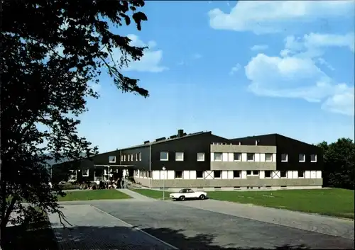 Ak Rosbach Windeck an der Sieg, Jugendherberge, Außenansicht