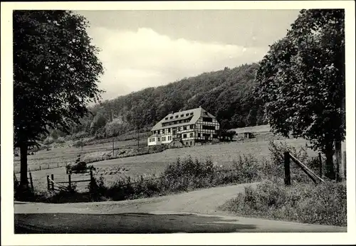 Ak Hellenthal in der Eifel, Jugendherberge, Außenansicht