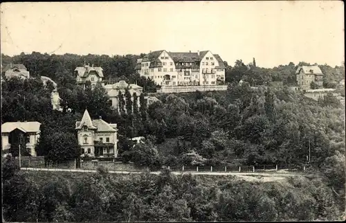 Ak Dresden Loschwitz, Dr. Möllers Sanatorium, Außenansicht