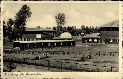 Ak Tschernjachowsk Insterburg Ostpreußen, Am Turnierplatz