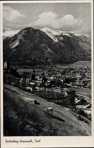 Ak Kramsach Rattenberg in Tirol, Gesamtansicht