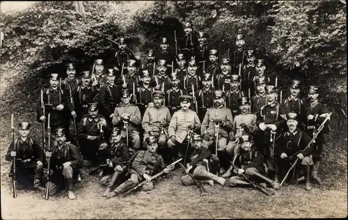 Foto Ak Passau in Niederbayern, Landsturm-Inf.-Bat. 3. Kompagnie