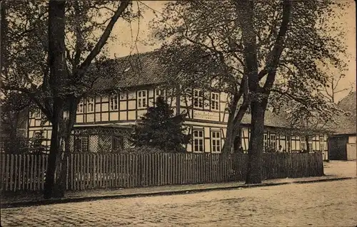 Ak Winsen an der Aller, Gasthof Zur Post