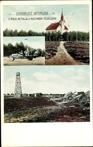 Ak Unterlüß Unterlüss Südheide, Schießplatz