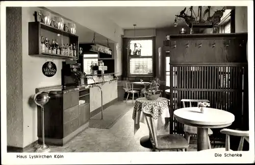 Ak Köln am Rhein, Hotel-Restaurant Haus Lyskirchen