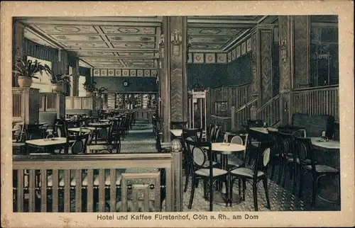 Ak Köln am Rhein, Hotel und Kaffee Fürstenhof