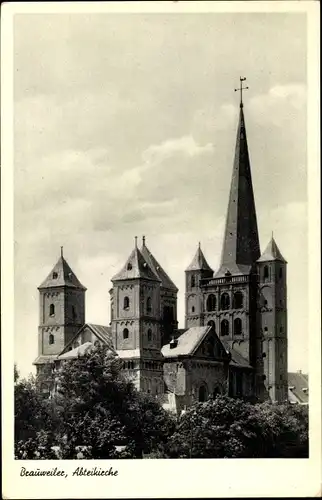 Ak Brauweiler Pulheim, Außenansicht der Abteikirche