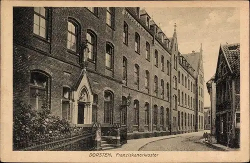 Ak Dorsten in Westfalen, Franziskanerkloster