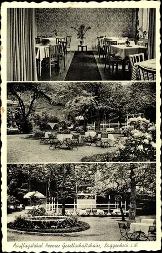 Ak Laggenbeck Ibbenbüren in Westfalen, Ausflugslokal Permer Gesellschaftshaus