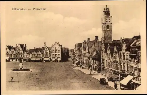 Ak Diksmuide Dixmude Westflandern, Panorama