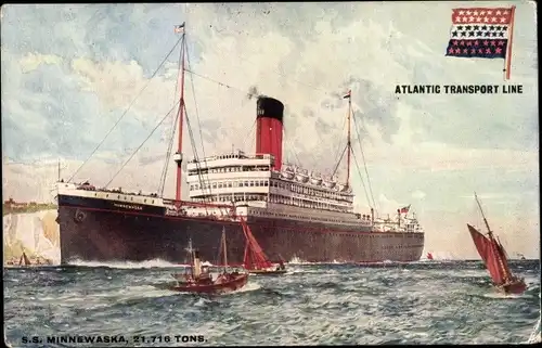 Ak Dampfer S.S. Minnewaska, Atlantic Transport Line