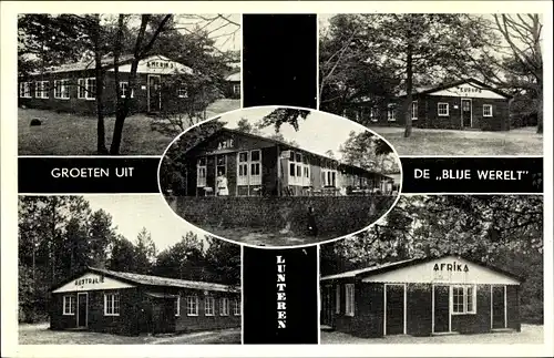 Ak Lunteren Ede Gelderland, Chr. Conferentie- en Vacantie-Oord De Blije Werelt