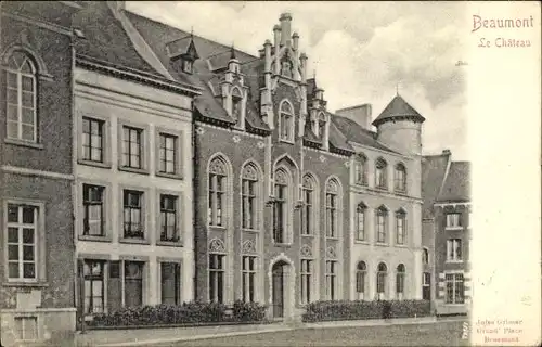 Ak Beaumont Wallonien Hennegau, Le Chateau