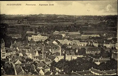 Ak Oudenaarde Audenarde Ostflandern, Panorama