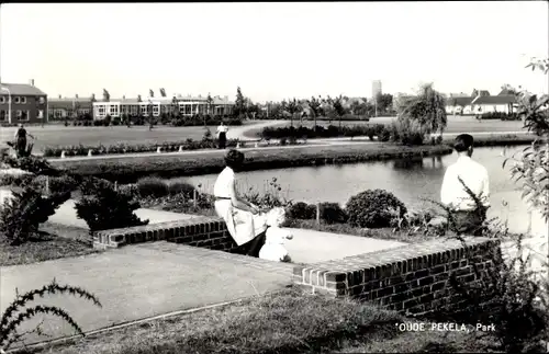Ak Oude Pekela Groningen Niederlande, Park