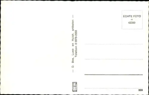 Ak Oude Pekela Groningen Niederlande, Felko Clockstraat, Molen, Villa, Watertoren