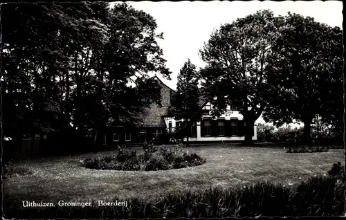 Ak Uithuizen Groningen Niederlande, Boerderij