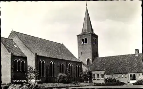 Ak Enschede Overijssel Niederlande, Vredeskerk