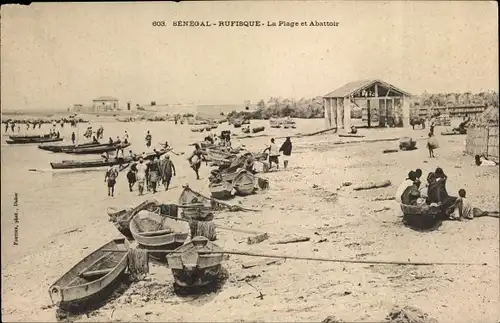 Ak Rufisque Senegal, La Plage et Abattoir