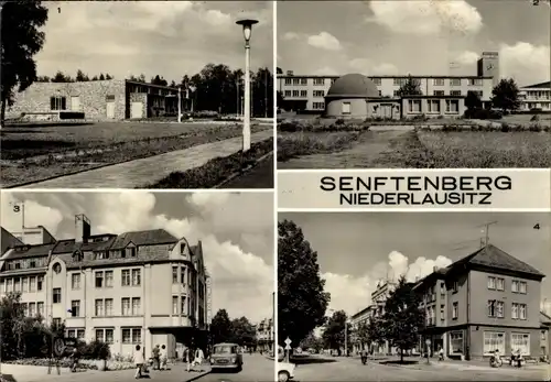 Ak Senftenberg in der Niederlausitz, Planetarium, HO Kaufhaus Magnet, Bahnhofstraße