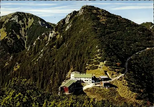 Ak Kochel am See in Oberbayern, Herzogstandhäuser, Martinskopf, Heimgarten