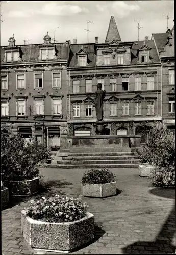 Ak Crimmitschau in Sachsen, Markt