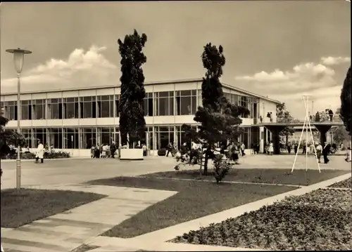 Ak Erfurt in Thüringen, 1. Internationale Gartenbauausstellung, IGA , Ausstellungsgelände