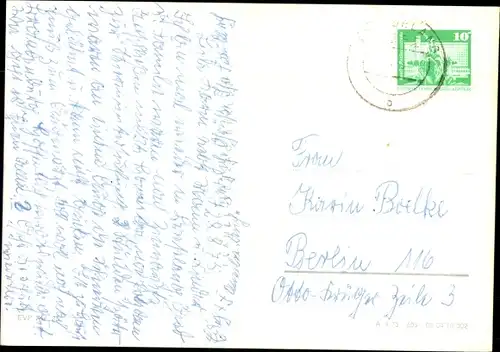 Ak Brieselang im Havelland, Kaufhaus, Sparkasse