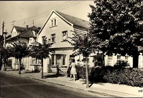 Ak Ostseebad Baabe auf Rügen, FDGB Erholungsheim Mathias Thesen