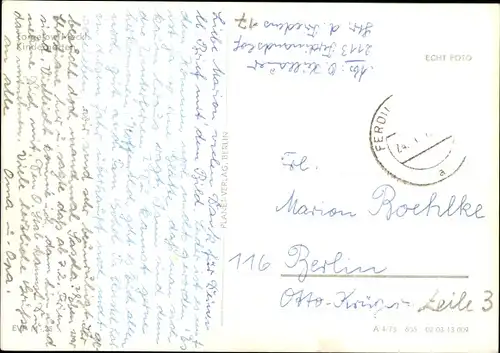 Ak Torgelow an der Uecker, Kindergarten