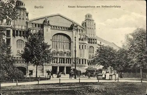 Ak Berlin Schöneberg, neues Schauspielhaus am Nollendorfplatz