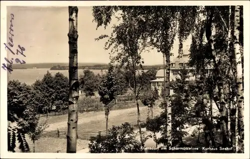Ak Diensdorf Radlow am Scharmützelsee, Kurhaus Seehof